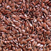 Flaxseed rich in soluble fiber and omega-3